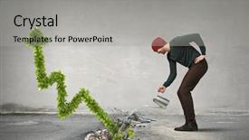  Presentation with invest - PPT layouts with invest right for better future background and a  colored foreground