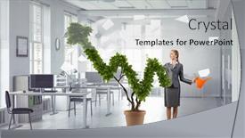  Presentation with invest - Beautiful slide set featuring invest to increase your incomes mixed media backdrop and a light gray colored foreground