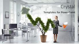  Presentation with invest - PPT theme consisting of invest to increase your incomes mixed media background and a light gray colored foreground