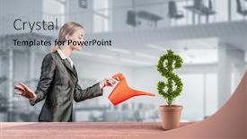  Presentation with invest - Beautiful PPT layouts featuring invest to increase your incomes mixed media backdrop and a light gray colored foreground