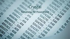  Presentation with market data - PPT layouts having investigation audit and analysis balance background and a light blue colored foreground