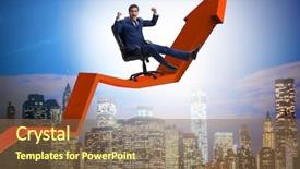  Presentation with economic - Colorful presentation enhanced with investissement direct l etranger - businessman in economic growth concept backdrop and a  colored foreground