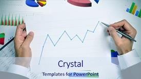  Presentation with investment - Cool new slides with investment - businessman in his office desk backdrop and a sky blue colored foreground