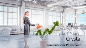  Presentation with invest - Slide deck having investment - invest to increase your incomes background and a light blue colored foreground