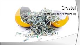  Presentation with retirement - Cool new PPT theme with investment portfolio - golden egg retirement filled backdrop and a white colored foreground