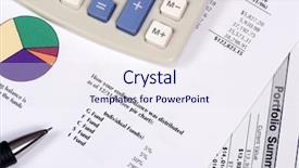  Presentation with retirement planning - Amazing presentation theme having investment portfolio - planning for the future backdrop and a sky blue colored foreground