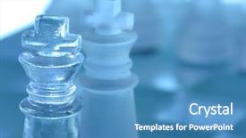  Presentation with kings - Amazing presentation design having investment strategy - closeup of two kings backdrop and a  colored foreground