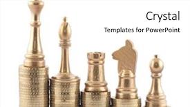  Presentation with strategy - Cool new PPT theme with investment strategy backdrop and a white colored foreground