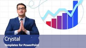  Presentation with zen - PPT layouts featuring investment zen - businessman dreaming of economy background and a ocean colored foreground