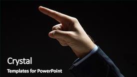  Presentation with black people - Colorful PPT theme enhanced with invisibile hands - business people and choice concept backdrop and a black colored foreground