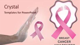  Presentation with man heart attact hand hold - PPT theme with invisibile hands - hand of man pretending background and a  colored foreground