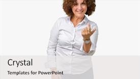  Presentation with businees - PPT layouts consisting of invitation - beautiful middle ager senior businees background and a white colored foreground