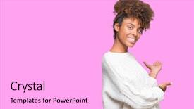  Presentation with african american and baby - Colorful PPT layouts enhanced with invitation - beautiful young african american woman backdrop and a lavender colored foreground