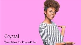  Presentation with african american couples in the mountains - Audience pleasing slides consisting of invitation - beautiful young african american woman backdrop and a lavender colored foreground