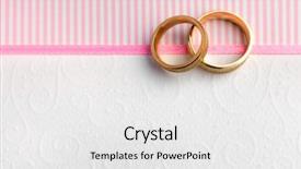  Presentation with wedding rings - Presentation with invitation - elegant wedding background - two background and a white colored foreground