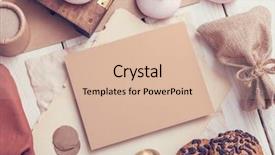  Presentation with sweets - Theme having invitation breakfast - blank cardboard tag next background and a  colored foreground