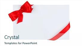  Presentation with red bow - Presentation with invitation cards birthday - close up of card background and a sky blue colored foreground