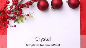  Presentation with christmas card - Audience pleasing slides consisting of invitation chritsmas - christmas card backdrop and a pink colored foreground