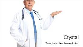  Presentation with physician - Audience pleasing PPT layouts consisting of invitation healthcare - doctor physician inviting isolated backdrop and a white colored foreground