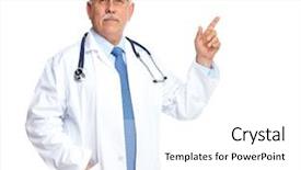  Presentation with physician - Audience pleasing PPT layouts consisting of invitation healthcare - doctor physician inviting isolated backdrop and a white colored foreground