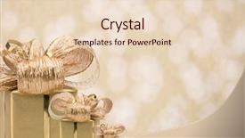  Presentation with invitation - PPT theme with invitation luxury - christmas card background and a lemonade colored foreground