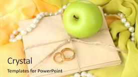  Presentation with wedding invitation - Colorful slide set enhanced with damaged engine tappet in servise kiev backdrop and a light gray colored foreground