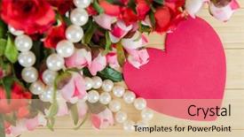  Presentation with invitation - Audience pleasing slides consisting of invitation pearls - holiday concept with flowers backdrop and a lemonade colored foreground