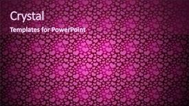  Presentation with pink pearls - Beautiful presentation theme featuring invitation pearls - pink valentines background backdrop and a  colored foreground