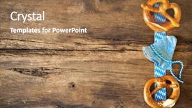  Presentation with oktoberfest - Amazing presentation having invitation ribbon cutting - oktoberfest festival background with beer backdrop and a coral colored foreground