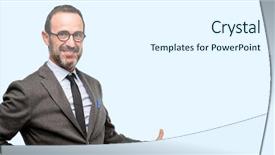  Presentation with teacher - Colorful slide deck enhanced with invitation school - teacher man using glasses confident backdrop and a sky blue colored foreground