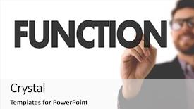  Presentation with invitation - Amazing PPT theme having invitation seminar - function backdrop and a white colored foreground