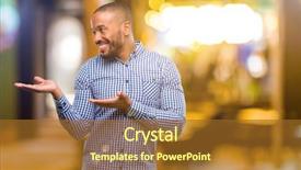  Presentation with african american - PPT layouts having inviting to enter at night background and a tawny brown colored foreground