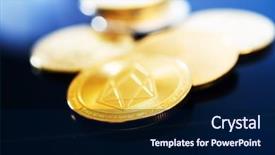  Presentation with crypto - Theme enhanced with ios - crypto currency eos io computer background and a navy blue colored foreground