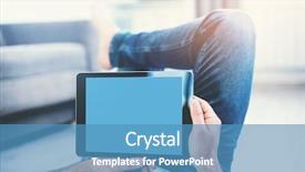  Presentation with man relaxing on massage table - Amazing theme having ipad - man using tablet pc while backdrop and a teal colored foreground