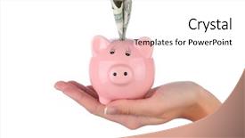  Presentation with pink white - Beautiful PPT layouts featuring ira - closeup of a woman's hand backdrop and a white colored foreground