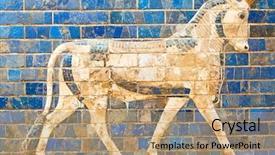  Presentation with ancient history assyria assyrian - Amazing presentation theme having iran history - ancient sumerian tle panel depicting backdrop and a coral colored foreground