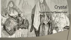  Presentation with tour - Slide deck with iran history - persian women in traditional clothes background and a light gray colored foreground