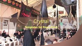  Presentation with remembrance day - Audience pleasing presentation design consisting of iran-isfahan-4-october-2019 backdrop and a violet colored foreground