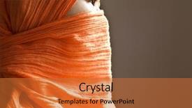  Presentation with iraq war - Presentation theme having iraq war - close-up of a islamic woman background and a red colored foreground