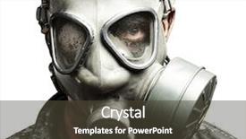  Presentation with iraq war - Cool new PPT theme with iraq war - portrait of young soldier wearing backdrop and a tawny brown colored foreground