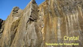  Presentation with irish - Presentation theme enhanced with irish mountians - hiking background and a violet colored foreground