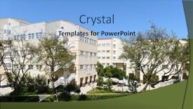  Presentation with social science - PPT theme featuring irivne-california-21-april-2020 background and a light blue colored foreground