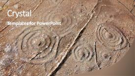  Presentation with dating - Presentation theme with iron age at cairnbaan prehistoric background and a coral colored foreground