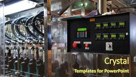  Presentation with iron chemistry - Cool new slide set with iron chemistry - oil backdrop and a tawny brown colored foreground