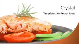  Presentation with fresh avocado - Theme consisting of iron pan over wood background and a white colored foreground