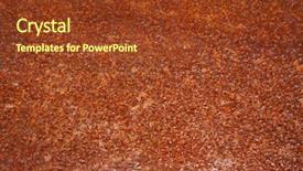  Presentation with iron - Beautiful presentation design featuring iron rusted metal texture rusty backdrop and a tawny brown colored foreground
