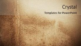  Presentation with iron - Beautiful theme featuring fer bulle - iron surface rust backdrop and a soft green colored foreground