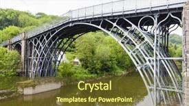  Presentation with revolution - Beautiful presentation featuring ironbridge shropshire england backdrop and a tawny brown colored foreground