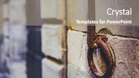  Presentation with 2018 - Cool new presentation theme with ironhorse - ancient hitching post backdrop and a coral colored foreground