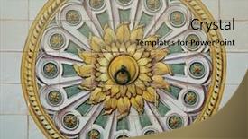  Presentation with horse - PPT theme having ironhorse - traditional portuguese horse hitching ring background and a  colored foreground